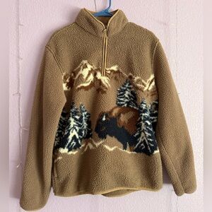 Old Navy Sherpa Quarter Zip